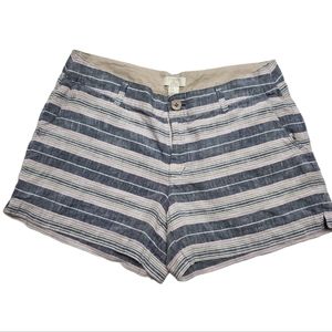 St.Tropez Short | Stripe Short for Women Size 6